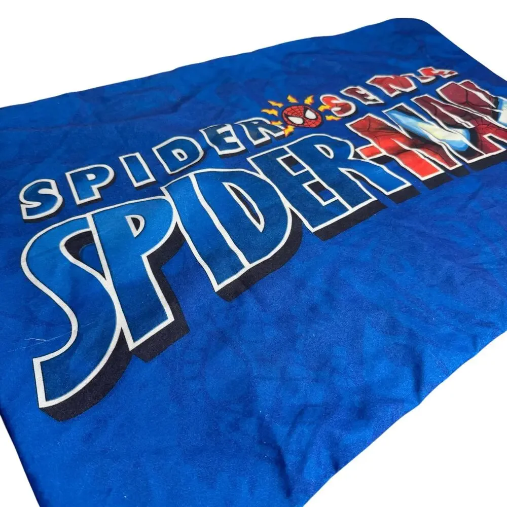 Marvel Spider-Man Spider‎ Sense Pillowcase Blue Reversible Standard 20x30